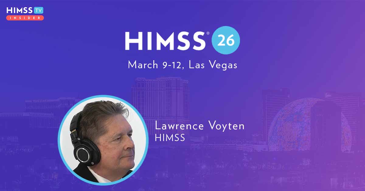 Lawrence Voyten, HIMSS_Las Vegas Strip at twilight Photo by Michael Lee/Moment/Getty Images