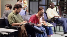 People in waiting room