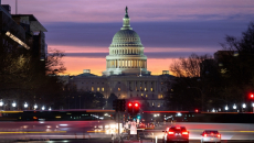 Capitol at night