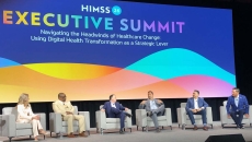 Panelists at a HIMSS26 Executive Summit
