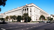 Department of Justice building in D.C.