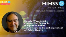 Dr. Donald Warne at the Center for Indigenous Health at Johns Hopkins_Palm trees and skyscrapers in Orlando Photo by Gabriele Maltinti/iStock/Getty Images Plus