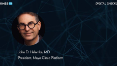 Dr. John Halamka, Mayo Clinic_Abstract polgonal shapes by Ihor Tsyvinskyi/Getty Images