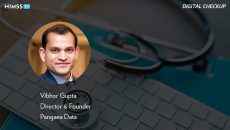 Dr. Vibhor Gupta at Pangaea Data_ Stethoscope on keyboard Photo by Witthaya Prasongsin/Moment/Getty Images