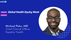 Dr. Michael Poku, chief clinical officer at Equality Health.