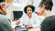 A health consulation. Photo: Tom Werner/Getty Images