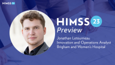 Jonathan Letourneau, innovation and operations analyst with Brigham and Women's Hospital