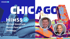 ZeOmega associate VP of interoperability strategy Michael Gould and VP of advanced analytics Pravin Pan.