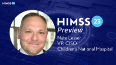 Nate Lesser, CISO of Children's National Hospital