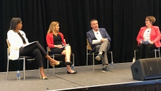 Panelists on stage