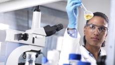 Scientist in lab