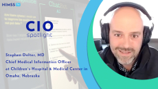 Dr. Stephen Dolter, CMIO for Omaha's Children's Hospital &amp; Medical Center.