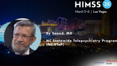 Dr. Sy Saeed, North Carolina Statewide Telepsychiatry Program_Las Vegas skyline Photo by halbergman/E+/Getty Images