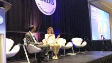 Dr. Amy Compton-Phillips speaks with Sashi Moodley at HIMSS24.