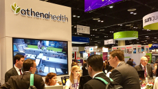Athenahealth booth at HIMSS
