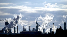 Industrial plant scene