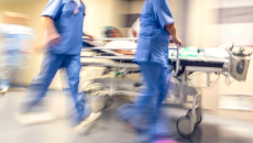 An emergency room