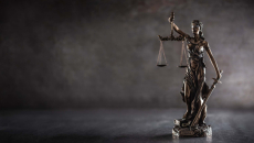 Lady Justice holding her scales
