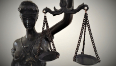 Statuette of Justice with scales