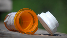 A pill bottle
