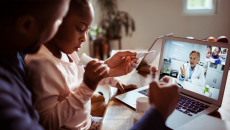 Adult and child telehealth visit