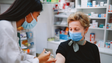 A vaccination