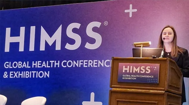 Dr. Tabitha Offutt-Powell, vice president, Public Health Data Modernization and Informatics, speaks at HIMSS25 in Las Vegas Monday. Dr. Tabitha Offutt-Powell, vice president, Public Health Data Modernization and Informatics, speaks at HIMSS25 in Las Vegas Monday.