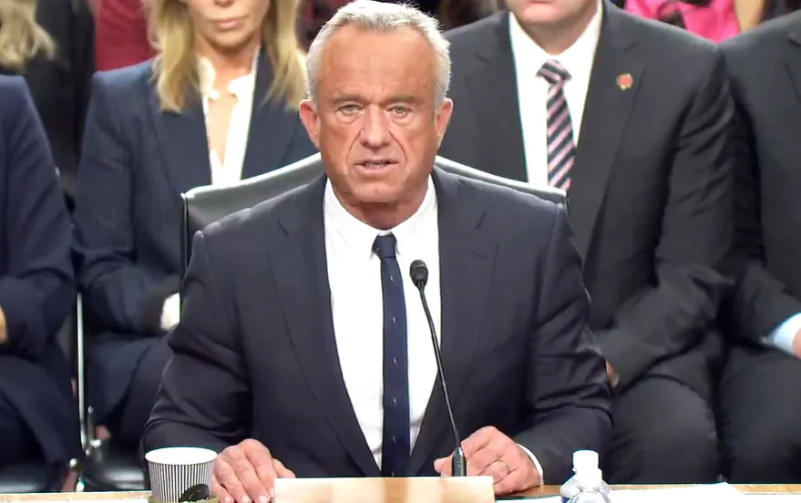RFK Jr. testifies before the Senate Finance Committee on Wednesday RFK Jr. testifies before the Senate Finance Committee on Wednesday