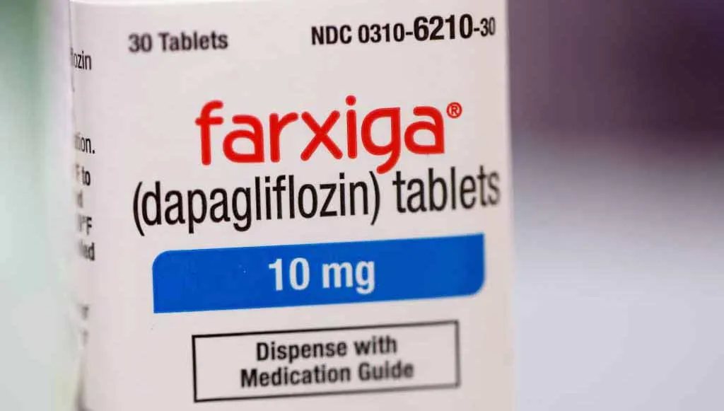 Farxiga bottle