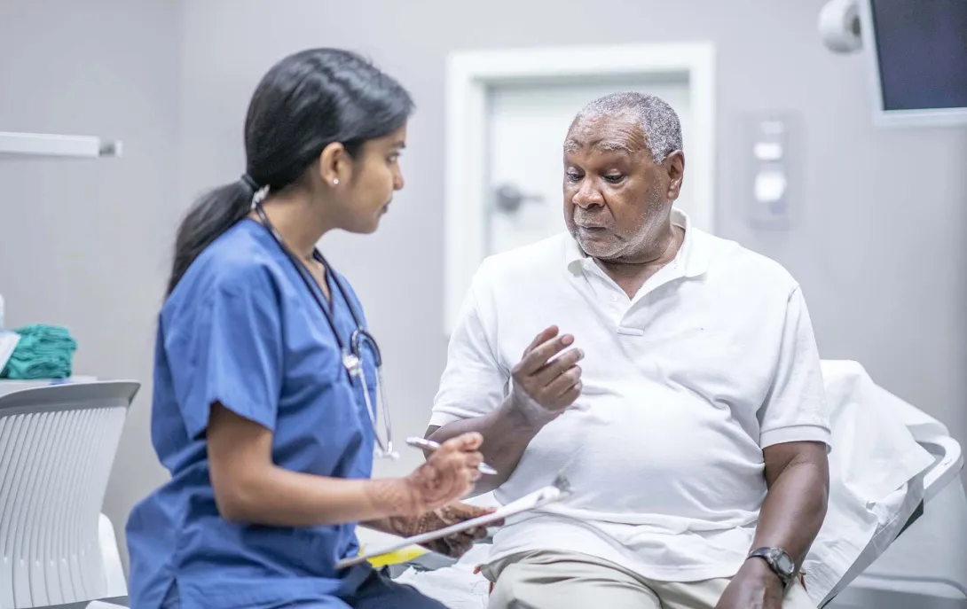 Office healthcare visit