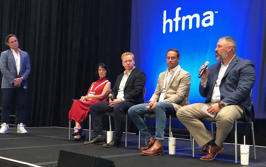 Panelists at the HFMA Annual Conference 2024.