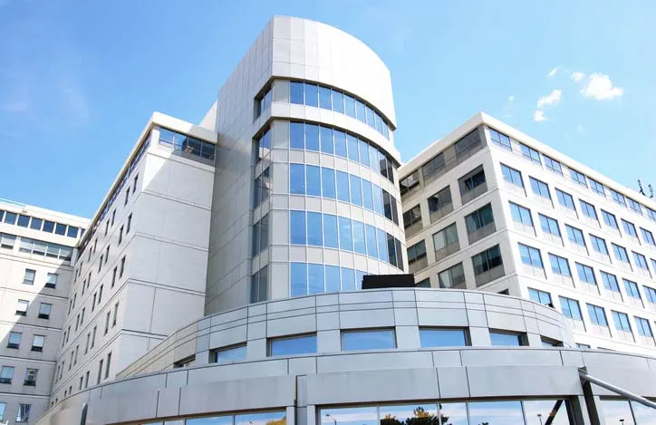 Generic hospital building