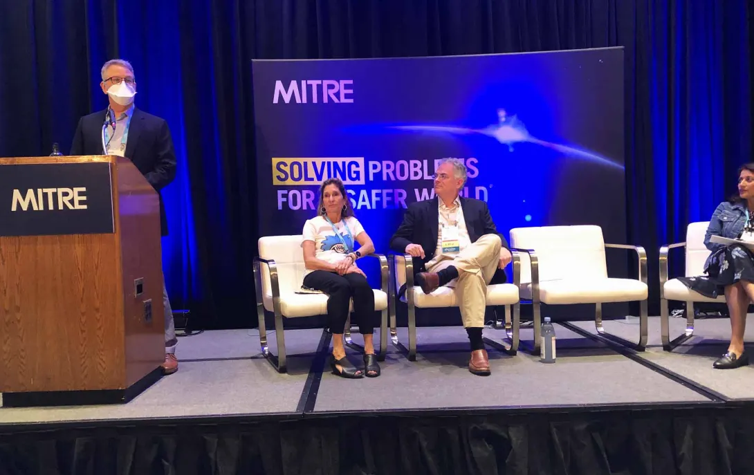 Panelists on stage