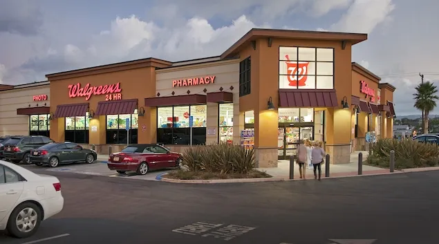 Walgreens storefront in California