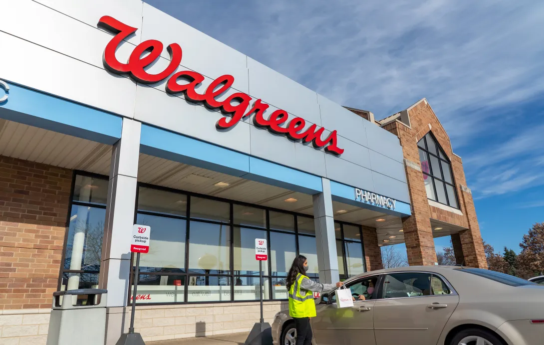 A Walgreens store