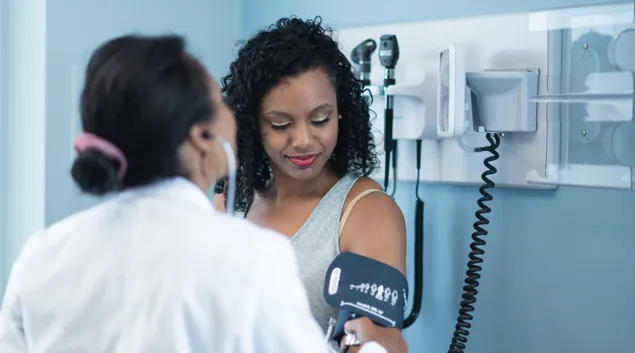 blood pressure test