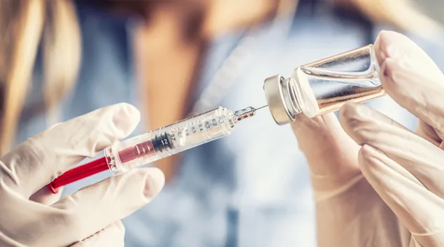 needle and syringe